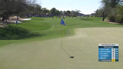 Michael Thorbjornsen | Round 3 | 1st hole | Shot 2 | 2026 WM Phoenix Open