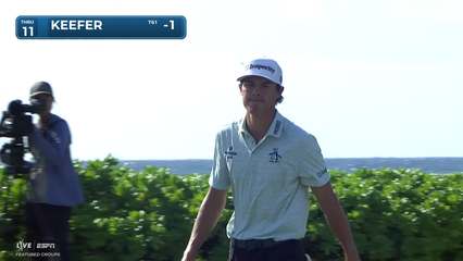 John Keefer | Round 3 | 11th hole | Shot 4 | 2026 Sony Open