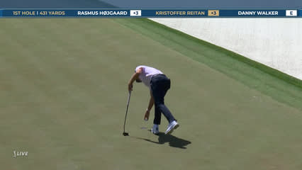 Kristoffer Reitan | Round 2 | 1st hole | Shot 4 | 2026 THE PLAYERS