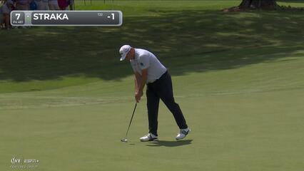 Sepp Straka | Round 1 | 7th hole | Shot 4 | 2025 FedEx St. Jude