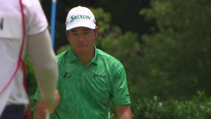 Hideki Matsuyama | Round 3 | 4th hole | Shot 3 | 2026 Charles Schwab