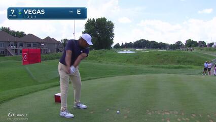 Jhonattan Vegas | Round 1 | 7th hole | Shot 1 | 2025 3M Open