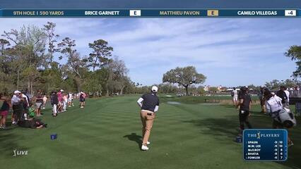 Matthieu Pavon | Round 2 | 9th hole | Shot 1 | 2025 THE PLAYERS