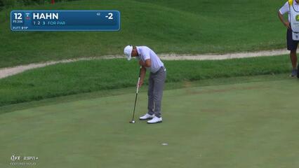 James Hahn | Round 4 | 12th hole | Shot 3 | 2025 John Deere