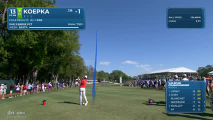 Brooks Koepka | Round 2 | 13th hole | Shot 1 | 2026 Valspar