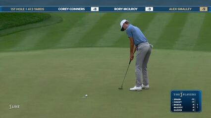 Alex Smalley | Round 4 | 1st hole | Shot 3 | 2025 THE PLAYERS