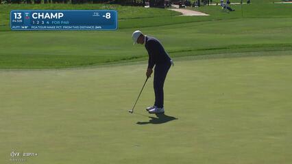 Cameron Champ | Round 2 | 13th hole | Shot 4 | 2025 THE CJ CUP