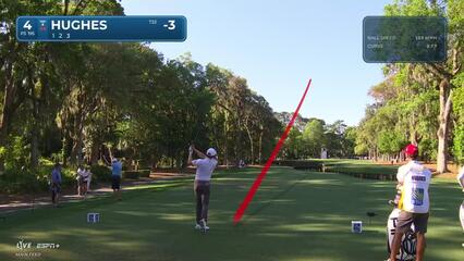 Mackenzie Hughes | Round 2 | 4th hole | Shot 1 | 2025 RBC Heritage