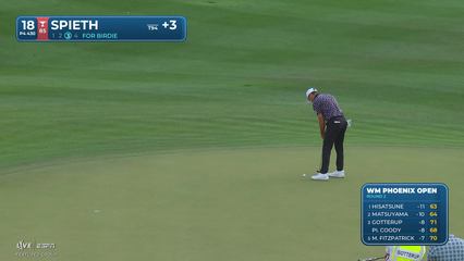 Jordan Spieth | Round 2 | 18th hole | Shot 4 | 2026 WM Phoenix Open