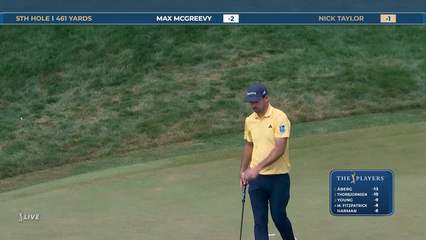 Nick Taylor | Round 4 | 5th hole | Shot 4 | 2026 THE PLAYERS