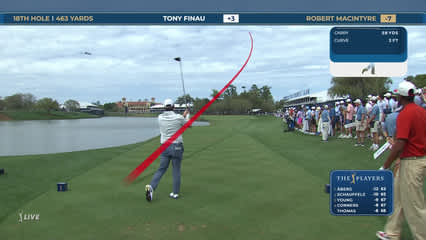 Robert MacIntyre | Round 3 | 18th hole | Shot 1 | 2026 THE PLAYERS