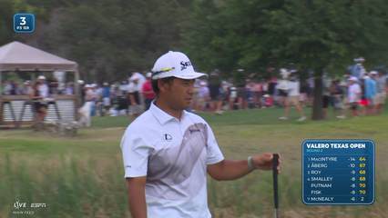 Hideki Matsuyama | Round 2 | 3rd hole | Shot 2 | 2026 Valero