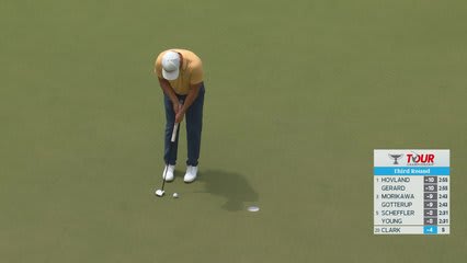 Wyndham Clark | Round 3 | 6th hole | Shot 5 | 2026 TOUR Championship
