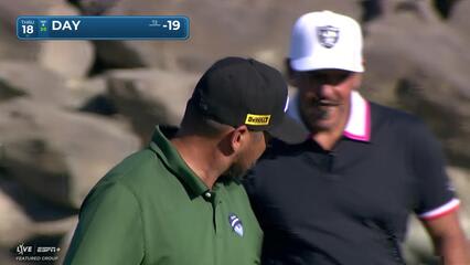 Jason Day | Round 3 | 18th hole | Shot 3 | 2025 The American Express