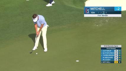 Keith Mitchell | Round 1 | 10th hole | Shot 3 | 2026 WM Phoenix Open