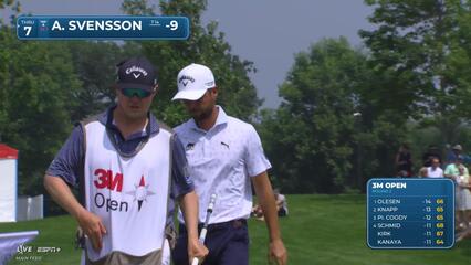 Adam Svensson | Round 2 | 16th hole | Shot 4 | 2025 3M Open