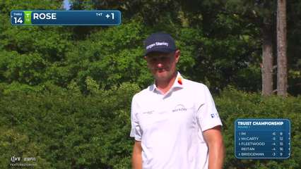 Justin Rose | Round 1 | 5th hole | Shot 4 | 2026 Truist Championship