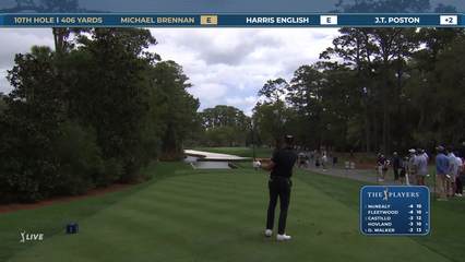 Michael Brennan | Round 1 | 10th hole | Shot 1 | 2026 THE PLAYERS