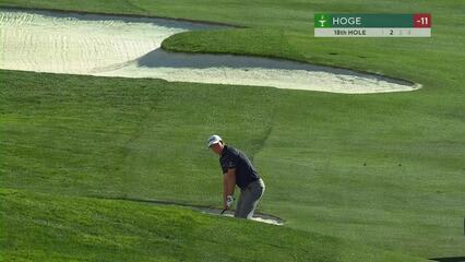 Tom Hoge | 2022 WM Phoenix Open | Round 4 | 18th hole | Shot 2