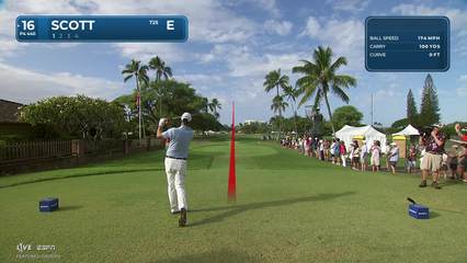 Adam Scott | Round 1 | 16th hole | Shot 1 | 2026 Sony Open