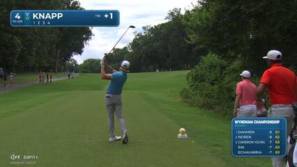 Jake Knapp | Round 1 | 4th hole | Shot 1 | 2025 Wyndham