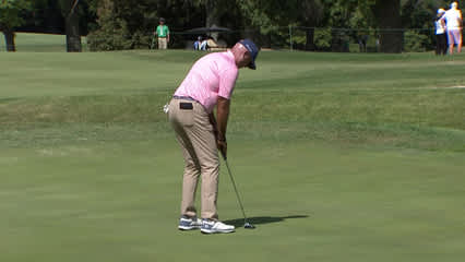 Stewart Cink | Round 2 | 8th hole | Shot 7 | 2025 Stifel