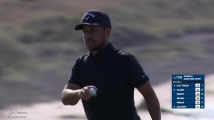 Xander Schauffele | Round 3 | 13th hole | Shot 6 | 2025 Genesis Scottish Open
