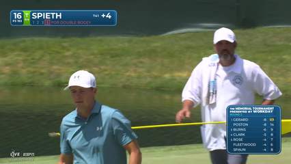 Jordan Spieth | Round 2 | 16th hole | Shot 5 | 2026 the Memorial