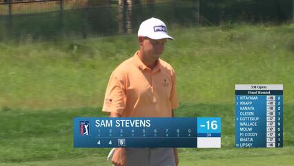 Sam Stevens | Round 4 | 3rd hole | Shot 5 | 2025 3M Open