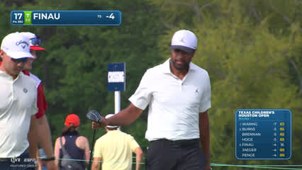 Tony Finau | Round 1 | 17th hole | Shot 1 | 2026 Houston Open