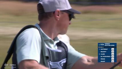 Adam Scott | Round 4 | 8th hole | Shot 2 | 2025 Genesis Scottish Open