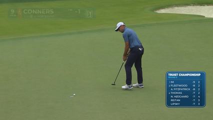 Corey Conners | Round 3 | 9th hole | Shot 3 | 2026 Truist Championship