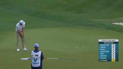 Andrew Putnam | Round 3 | 1st hole | Shot 3 | 2026 Valero