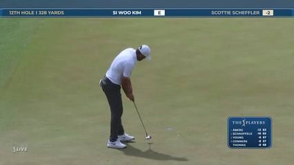 Scottie Scheffler | Round 3 | 12th hole | Shot 3 | 2026 THE PLAYERS
