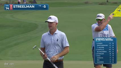 Kevin Streelman | Round 3 | 14th hole | Shot 3 | 2026 Cognizant Classic