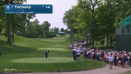 Justin Thomas | Round 3 | 15th hole | Shot 1 | 2025 the Memorial