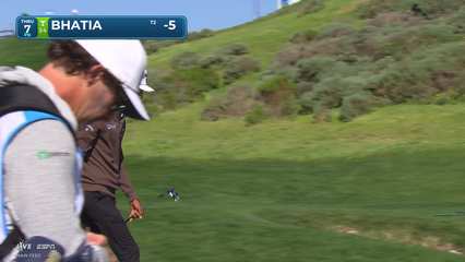 Akshay Bhatia | Round 1 | 7th hole | Shot 2 | 2026 AT&T Pebble Beach