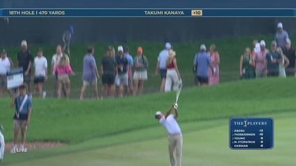 Takumi Kanaya | Round 4 | 18th hole | Shot 2 | 2026 THE PLAYERS