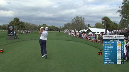 Shane Lowry | Round 3 | 10th hole | Shot 1 | 2025 Arnold Palmer Invitational