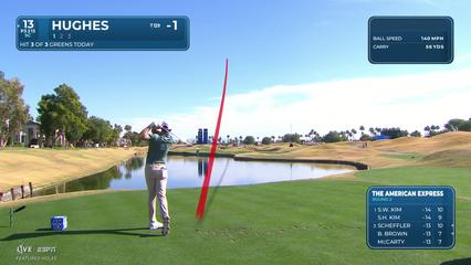 Mackenzie Hughes | Round 2 | 13th hole | Shot 1 | 2026 The American Express