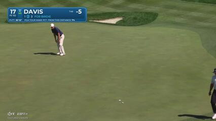 Cam Davis | Round 2 | 17th hole | Shot 3 | 2025 THE CJ CUP