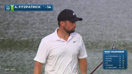 Alex Fitzpatrick | Round 3 | 17th hole | Shot 2 | 2026 Truist Championship