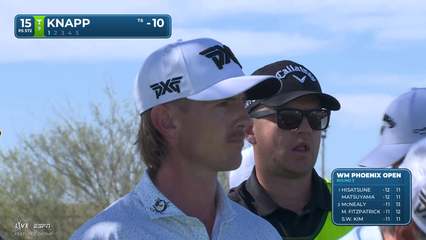 Jake Knapp | Round 3 | 15th hole | Shot 1 | 2026 WM Phoenix Open