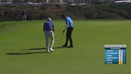 Matthieu Pavon | 2024 Farmers | Round 4 | 3rd hole | Shot 3