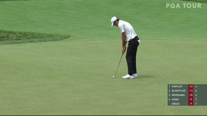 Scottie Scheffler | 2021 the Memorial | Round 4 | 7th hole | Shot 5