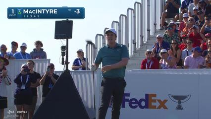 Robert MacIntyre | Round 3 | 1st hole | Shot 1 | 2025 RBC Canadian