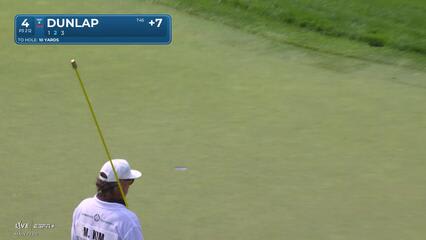 Nick Dunlap | Round 4 | 4th hole | Shot 2 | 2025 the Memorial