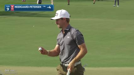 Rasmus Neergaard-Petersen | Round 3 | 9th hole | Shot 4 | 2026 Cognizant Classic