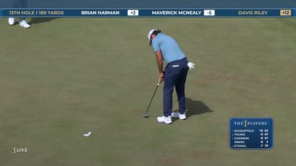 Davis Riley | Round 2 | 13th hole | Shot 4 | 2026 THE PLAYERS