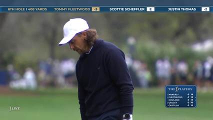 Tommy Fleetwood | Round 1 | 6th hole | Shot 2 | 2026 THE PLAYERS